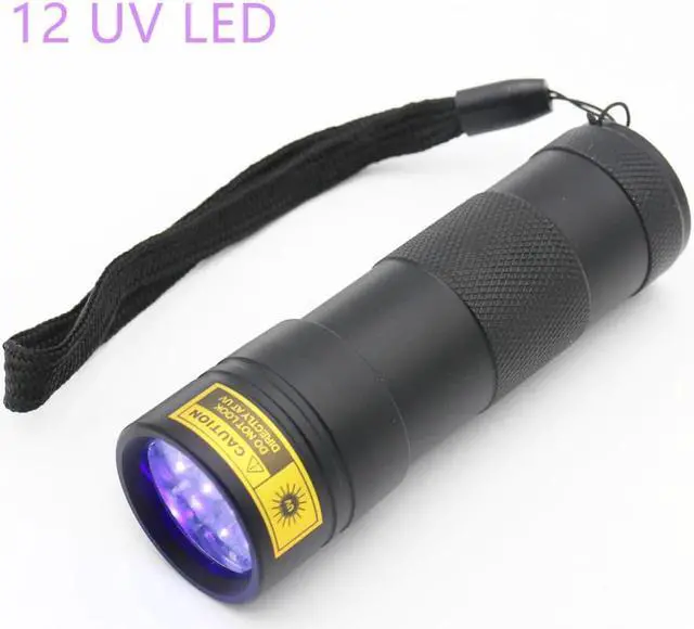 Alt view image 2 of 2 - 21LED 12LED UV Light 395-400nm LED UV Flashlight torch light lamp