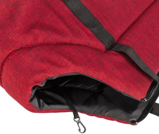 Alt view image 2 of 4 - Medium Dog Cat Light Pet Carrier Handbag Comfort Travel Shoulder Bag Rose Red