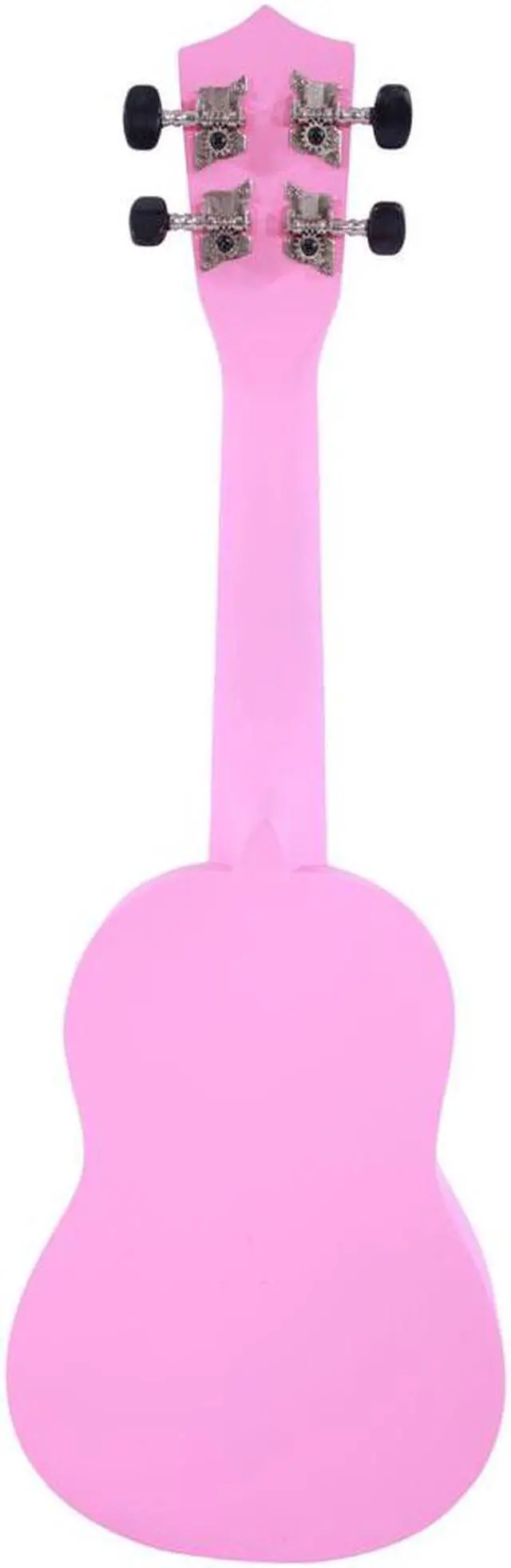 Alt view image 3 of 7 - 21" Pink Soprano Ukulele Guitar Basswood 12 Frets Hawaiian Instrument w/ Bag