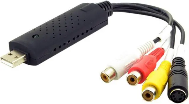 Alt view image 2 of 7 - USB 2.0 Audio Video CAP TV DVD VHS S-Video Capture DVR Sureveillance 4 Channel