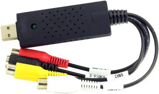 Main image of USB 2.0 Audio Video CAP TV DVD VHS S-Video Capture DVR Sureveillance 4 Channel