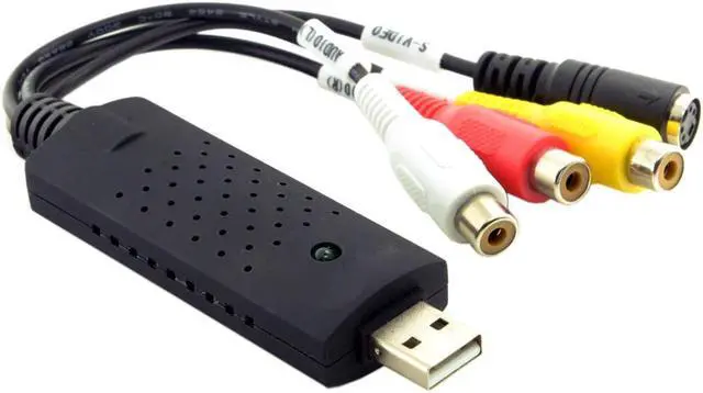 Alt view image 5 of 7 - USB 2.0 Audio Video CAP TV DVD VHS S-Video Capture DVR Sureveillance 4 Channel