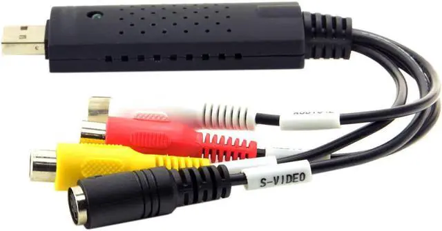 Alt view image 4 of 7 - USB 2.0 Audio Video CAP TV DVD VHS S-Video Capture DVR Sureveillance 4 Channel