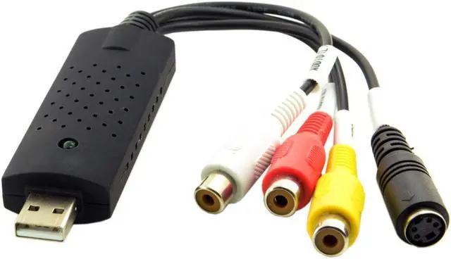 Alt view image 3 of 7 - USB 2.0 Audio Video CAP TV DVD VHS S-Video Capture DVR Sureveillance 4 Channel