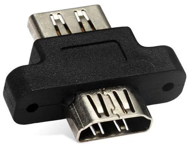 Alt view image 2 of 2 - 2pcs HDMI Female To HDMI 1.4 Female Extension Extender Coupler Adapter