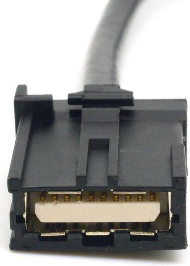 Alt view image 7 of 7 - High Speed HDMI 1.4 Type E Male to Type A Female Video Audio Cable Automotive