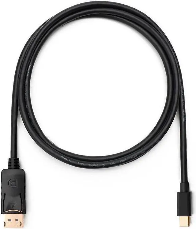 Alt view image 2 of 7 - CableDeconn Mini DP to DP Cable,Gold Plated Thunderbolt Port to DisplayPort 6f