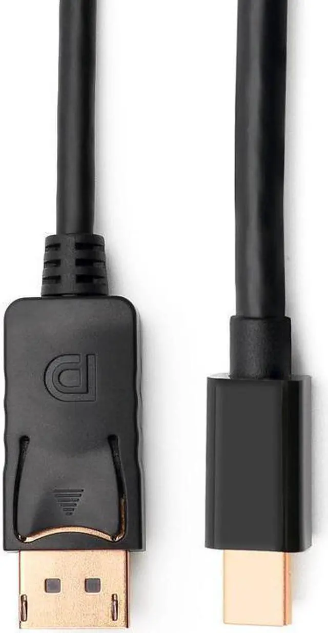 Alt view image 3 of 7 - CableDeconn Mini DP to DP Cable,Gold Plated Thunderbolt Port to DisplayPort 6f