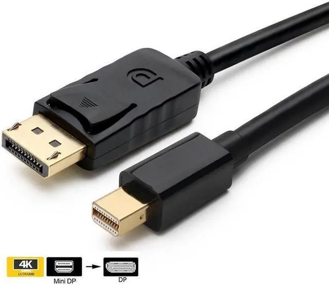 Main image of CableDeconn Mini DP to DP Cable,Gold Plated Thunderbolt Port to DisplayPort 6f