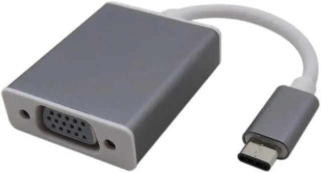 Main image of USB 3.1 Type-C to VGA Converter Cable Adapter For macbook Connect to a projector