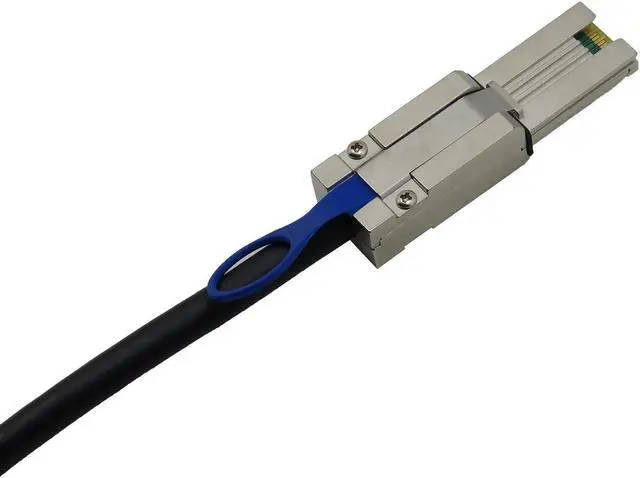 Alt view image 6 of 6 - Mini SAS 26P SFF 8088 TO 4* ESATA 7P Cable 2M