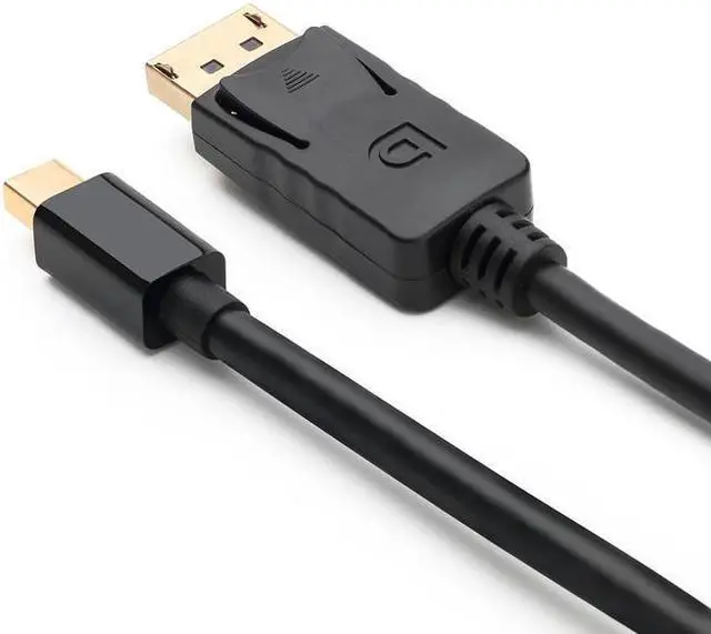 Alt view image 4 of 7 - CableDeconn Mini DP to DP Cable,Gold Plated Thunderbolt Port to DisplayPort 6f