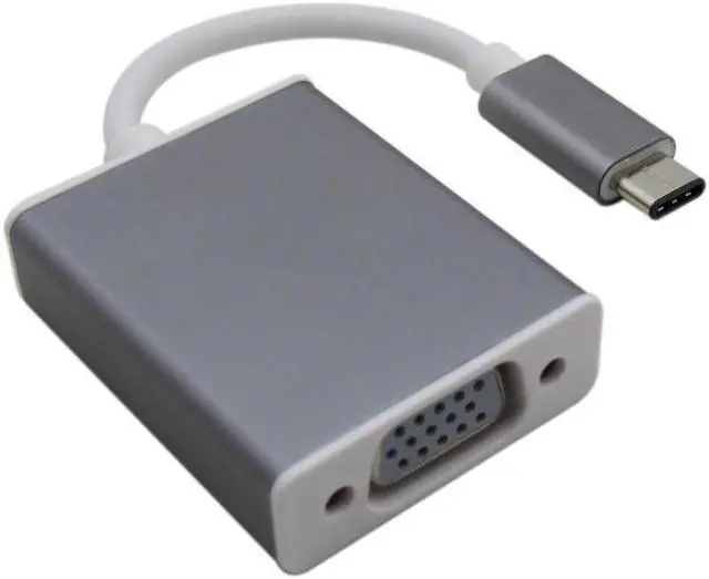 Alt view image 2 of 6 - USB 3.1 Type-C to VGA Converter Cable Adapter For macbook Connect to a projector