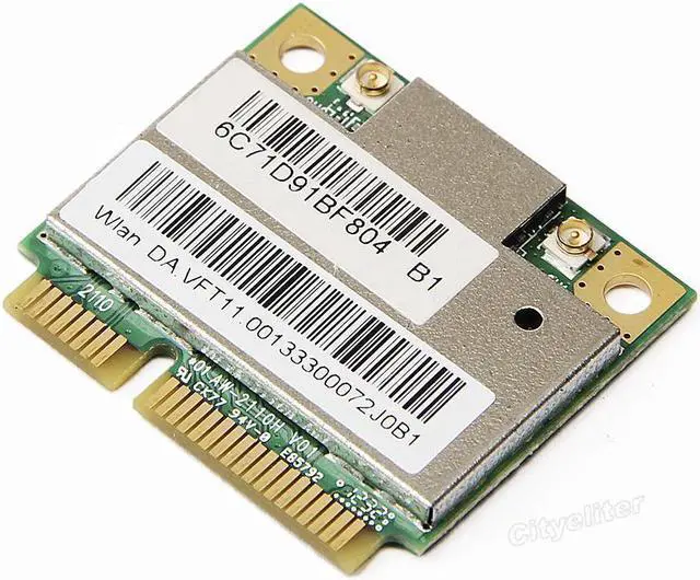 Alt view image 3 of 7 - 300M 802.11abgn Atheros AR5B22 Wireless WIFI Bluetooth 4.0 MINI PCI-E WLAN Card