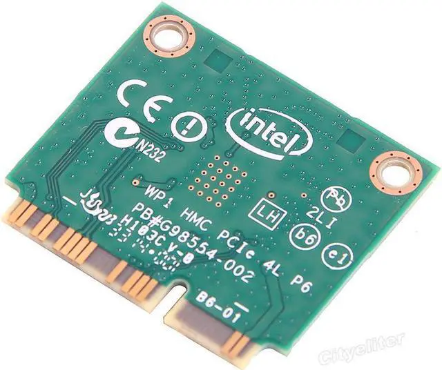Alt view image 5 of 7 - Intel 3160HMW Wifi Bluetooth 4.0 Wireless-AC 3160 802.11 ac Mini PCI-E Wlan Card