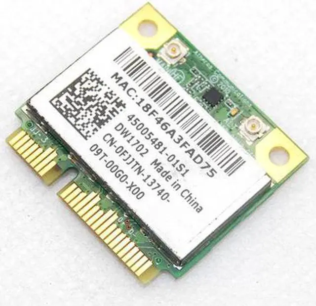Alt view image 3 of 7 - DELL DW1702 Atheros AR5B195 Wireless-N WIFI Bluetooth 3.0 mini pci-e Wlan Card