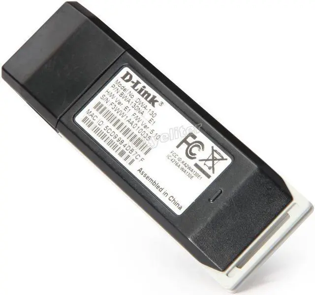 Alt view image 4 of 7 - D-Link DWA-130 Wireless-N USB 2.0 150M 802.11n WiFi Adapter For Computer Laptop