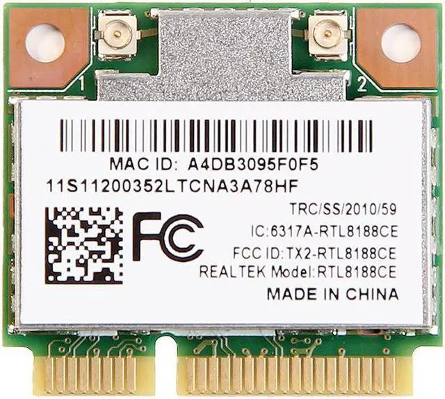 Main image of New RealTek RTL8188CE 150Mbps Wireless Wifi PCIe Wlan Card for Acer Asus Toshiba