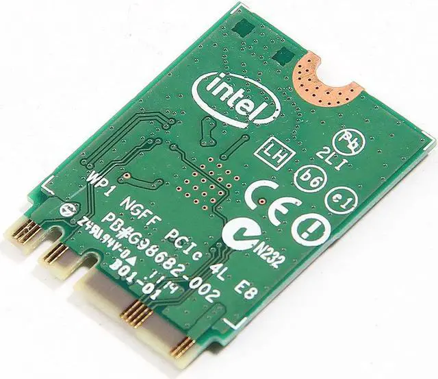 Alt view image 6 of 7 - Intel 7260NGW Wireless-AC 7260 NGFF 802.11ac 867Mbps Wifi Bluetooth BT 4.0 Card