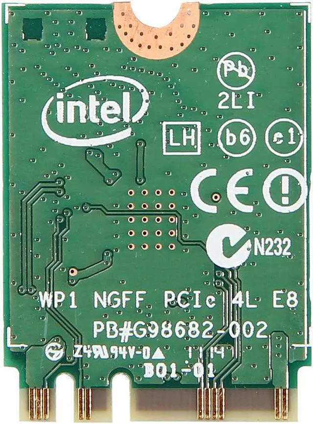 Alt view image 4 of 7 - Intel 7260NGW Wireless-AC 7260 NGFF 802.11ac 867Mbps Wifi Bluetooth BT 4.0 Card