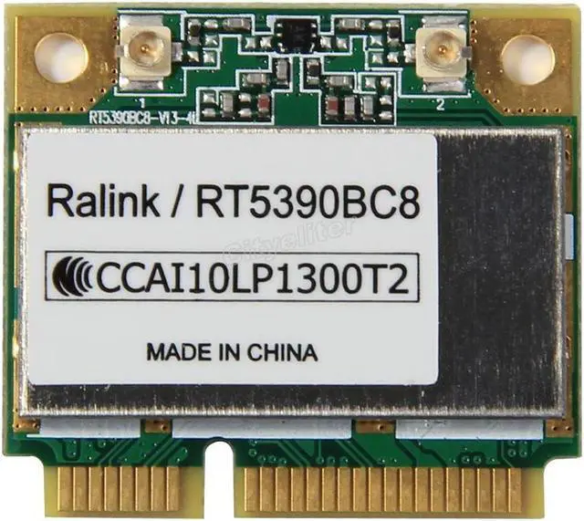 Alt view image 2 of 7 - NEW Ralink RT5390 Wireless 802.11 b/g/n WiFi WLAN Half Mini PCI-e Network Card