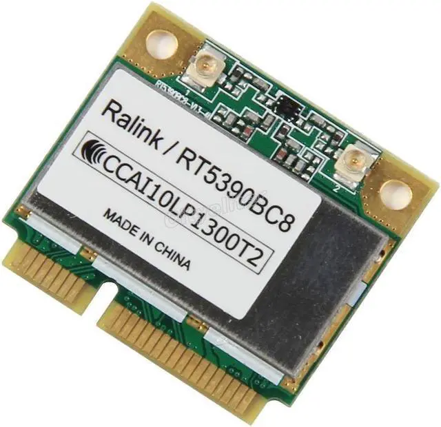 Alt view image 6 of 7 - NEW Ralink RT5390 Wireless 802.11 b/g/n WiFi WLAN Half Mini PCI-e Network Card