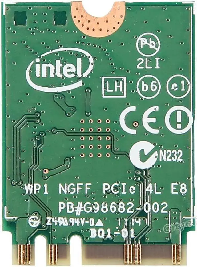Alt view image 2 of 7 - Intel 7260NGW Wireless-AC Dual Band 867M 802.11ac WIFI+Bluetooth 4.0 NGFF Card