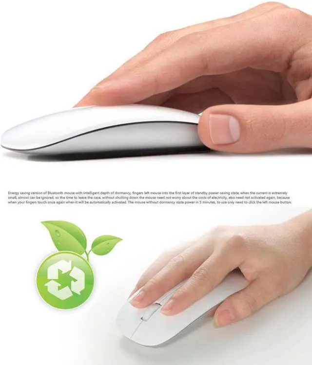 Main image of 2.4GHz Blue Tech Wireless Usb Optical Mouse for Apple Macbook Air Pro Laptop PC