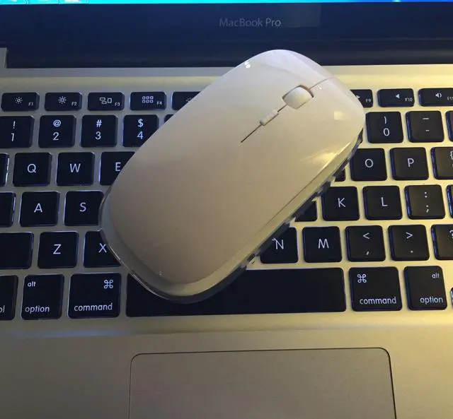 Alt view image 7 of 7 - 2.4GHz Blue Tech Wireless Usb Optical Mouse for Apple Macbook Air Pro Laptop PC