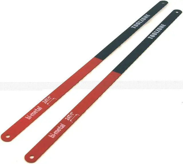 Main image of 300mm Hack Saw Blades 12" bi-metal Hacksaw Blades 24 tpi/ 2 Saw Blades