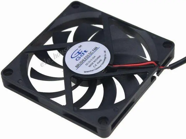 Alt view image 5 of 7 - 80mm DC 5V USB Lüfter 80x80x10mm PC Computer Cooler Cooling Fan Sleeve Bearing