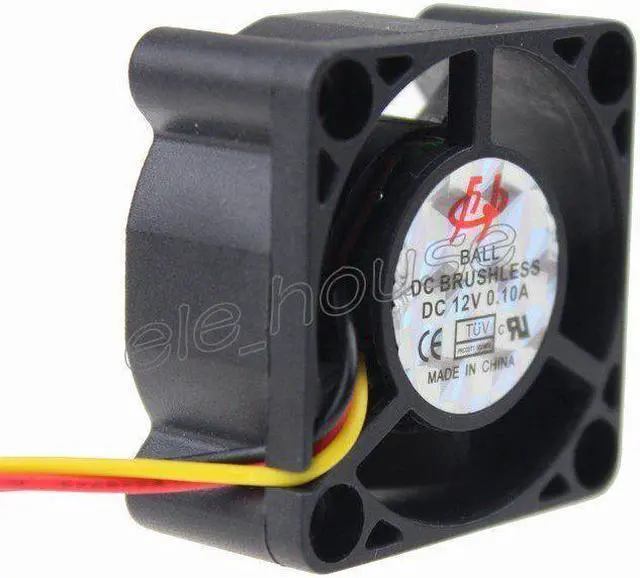 Alt view image 5 of 7 - 5pcs 8015S 80mm 15mm DC 12V Brushless PC Computer Cooler Cooling IDE fan 80x15mm