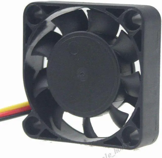 Alt view image 4 of 7 - DC 12V 2Wire 80mm 80x80x15mm Brushless PC Computer Laptop Cooler Cooling IDE Fan