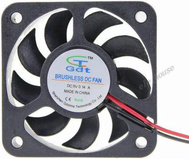 Alt view image 3 of 7 - 120mm * 25mm 12V 2-Pin 0.5A 120x120x25mm Hydraulic DC Brushless Cooling Fan NEW!