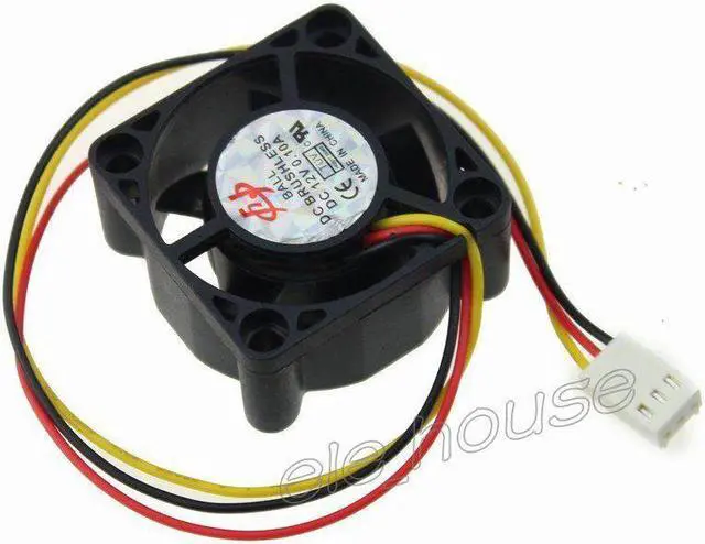 Alt view image 2 of 7 - 5pcs 8015S 80mm 15mm DC 12V Brushless PC Computer Cooler Cooling IDE fan 80x15mm
