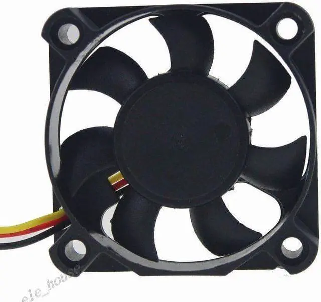 Alt view image 6 of 7 - Quiet 12cm 120mm PC Computer Case Cooler Cooling fan 12V DC 46CFM 120x25mm 4Pin