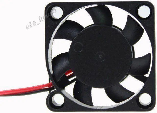 Alt view image 4 of 7 - DC 12V 40mm 0.06A 5500rpm Brushless PC Computer Cooler Cooling fan Sleeve Brg