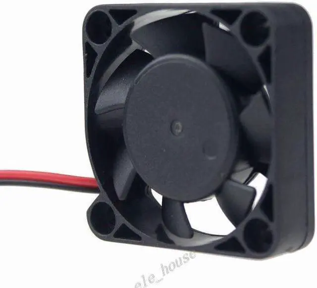 Alt view image 3 of 7 - 2pcs 12V 3Pin DC Brushless Computer Cooling Fan 40mm 4cm 40x20mm Industrial Fan