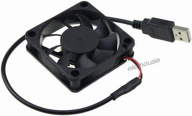 Alt view image 3 of 7 - 24V 2pin 6cm 60mm x 60mm x 25mm DC Brushless Computer Cooler Cooling Exhaust Fan