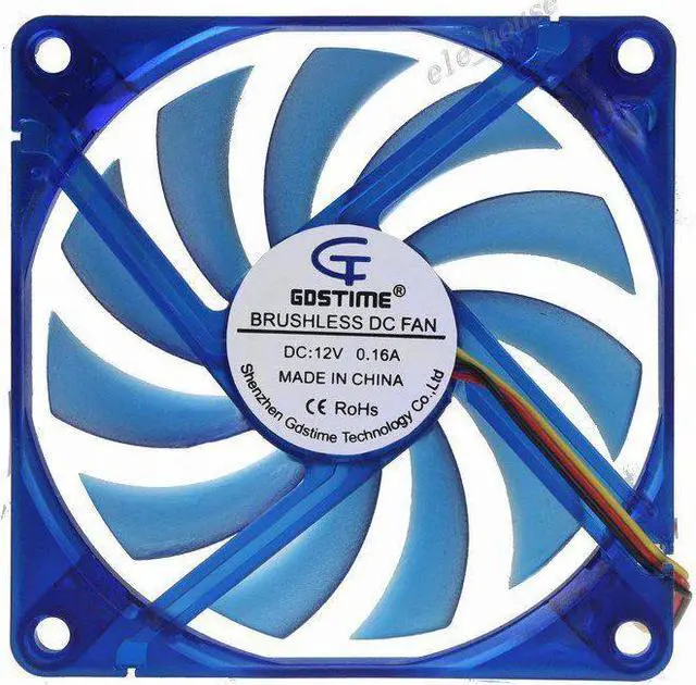 Alt view image 6 of 7 - Quite Slient USB Connector 120mm 120x25mm DC 5V Ball Brg PC Computer Cooler Fan