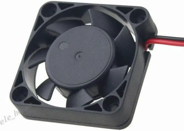 Alt view image 4 of 7 - 2pcs 12V 3Pin DC Brushless Computer Cooling Fan 40mm 4cm 40x20mm Industrial Fan