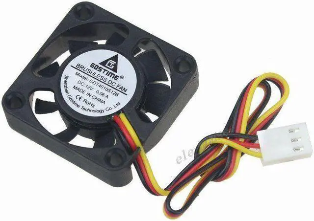 Main image of DC 12V 2Wire 80mm 80x80x15mm Brushless PC Computer Laptop Cooler Cooling IDE Fan