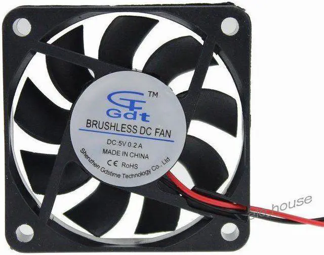 Alt view image 2 of 7 - 24V 2pin 6cm 60mm x 60mm x 25mm DC Brushless Computer Cooler Cooling Exhaust Fan