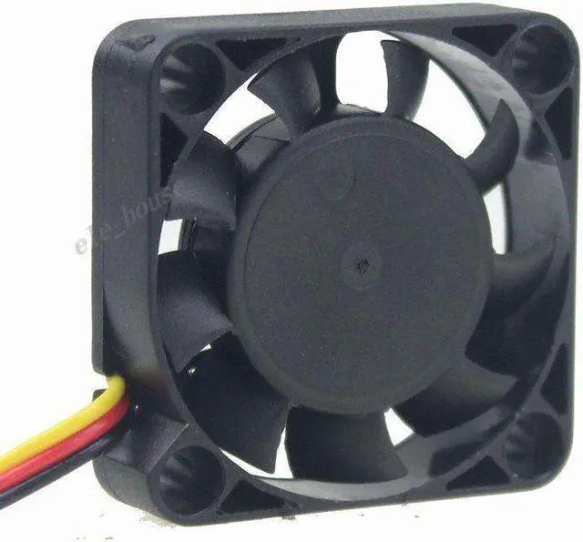 Alt view image 5 of 7 - DC 12V 2Wire 80mm 80x80x15mm Brushless PC Computer Laptop Cooler Cooling IDE Fan