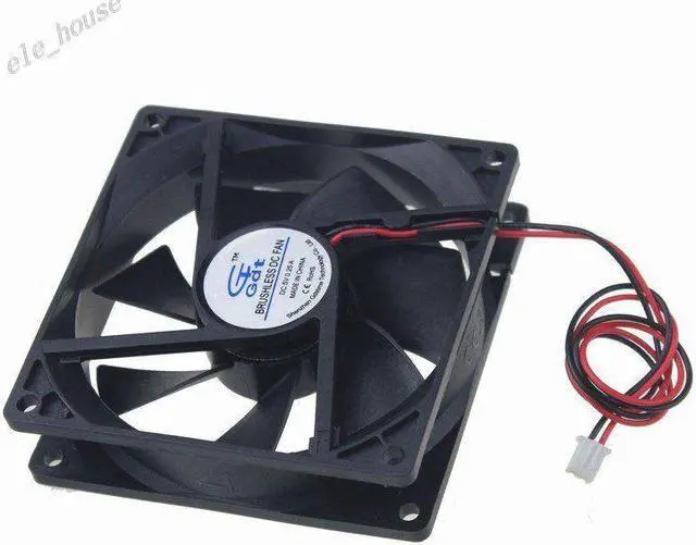 Alt view image 5 of 7 - Ultra Quiet fan 12cm 120mm USB Connector DC 5V PC Computer Cooler Cooling Fan