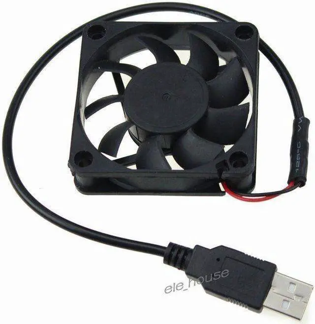 Alt view image 7 of 7 - 24V 2pin 6cm 60mm x 60mm x 25mm DC Brushless Computer Cooler Cooling Exhaust Fan