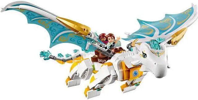 Alt view image 2 of 4 - Elves Long After The Rescue Cction Dragon Building Block Bricks Educational Toy for Children Compatible with Legoe