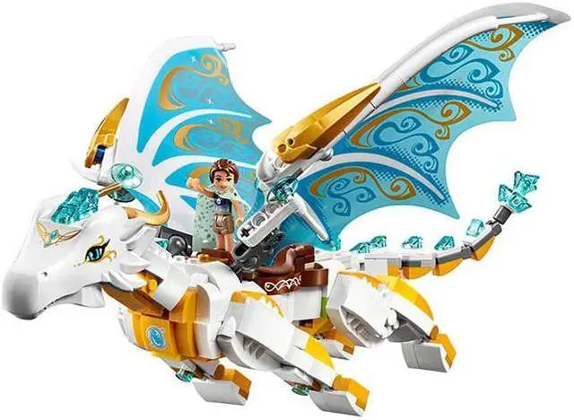 Alt view image 3 of 4 - Elves Long After The Rescue Cction Dragon Building Block Bricks Educational Toy for Children Compatible with Legoe