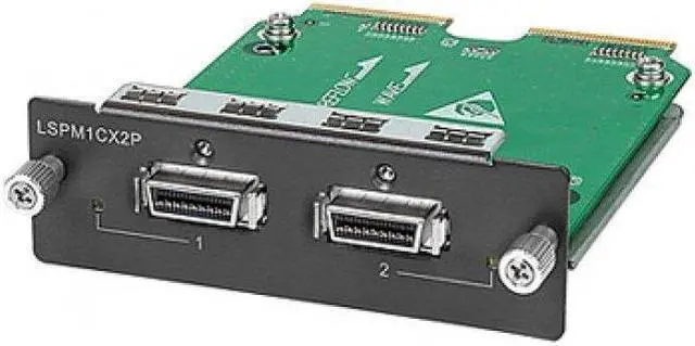 Main image of HP 2-Port 10-GbE A5500 Local Conn Extension Module (JD360B)
