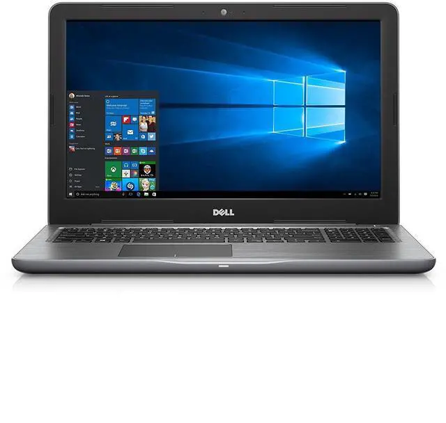 Main image of Dell Inspiron i5565-0017GRY 15.6" FHD Laptop (7th Generation AMD A9-9400, 8GB RAM, 1 TB HDD)
